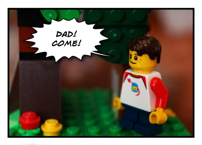 dad lego figure